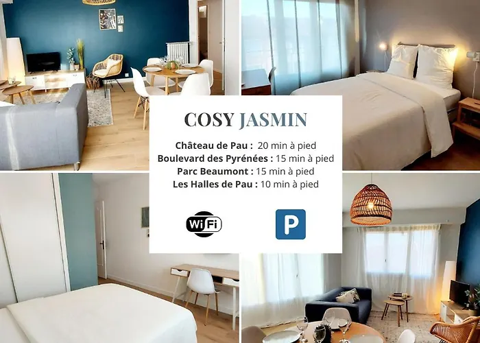 Cosy Jasmin 3Ch -Centre & Marzet- Balcon Traversant